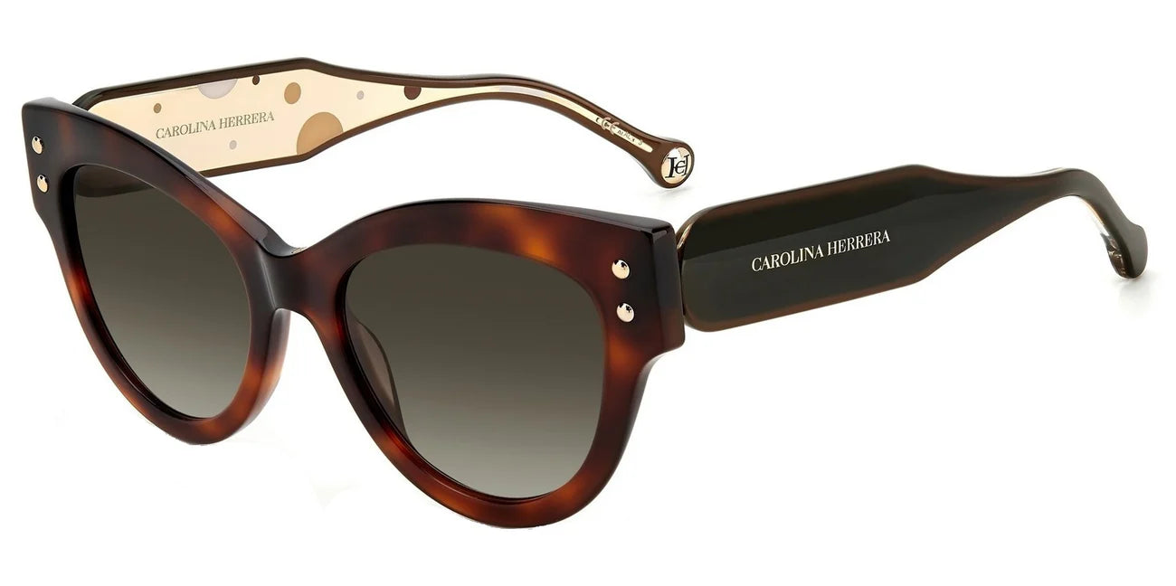 Carolina Herrera Oversize Cat Eye w/ Gradient Lens