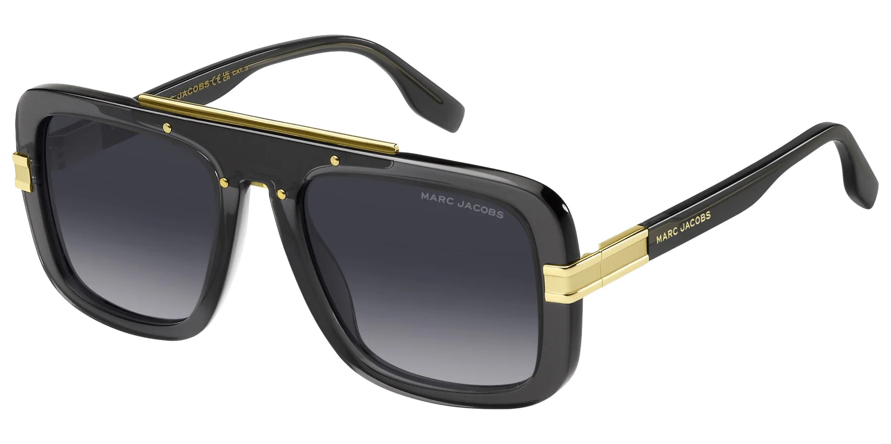 Marc Jacobs Flat-Top Square w/ Gradient Lens
